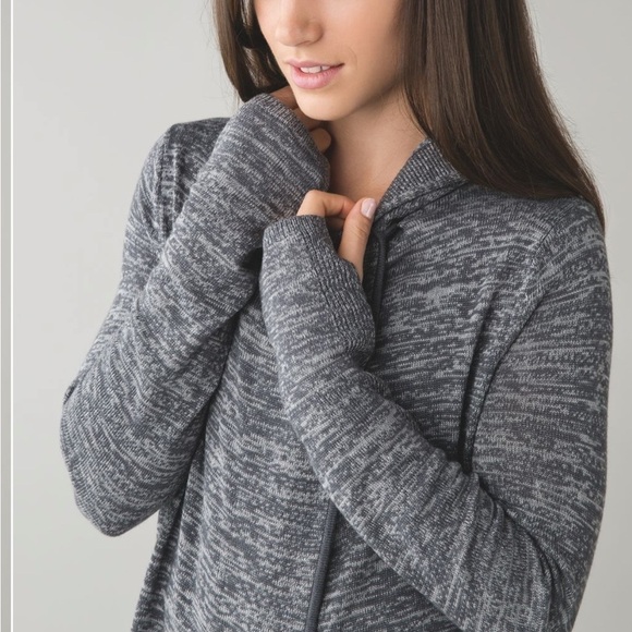 Lululemon Peace Of Mind Wrap Cardigan with Hood - Picture 12 of 12